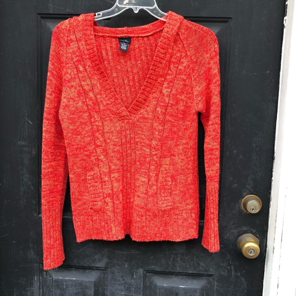 Rue 21 Women’s Long Sleeve Hooded Sweater Pullover